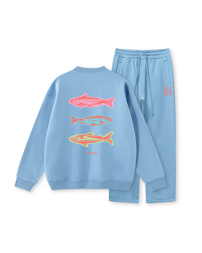 Sardine Trio Coastal Crewneck