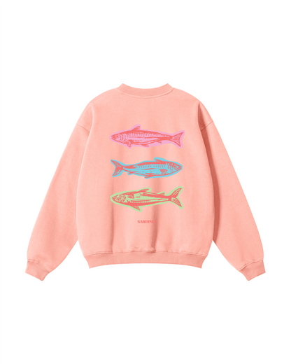 Sardine Trio Coastal Crewneck