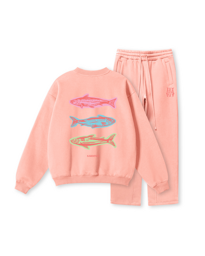 Sardine Trio Coastal Crewneck