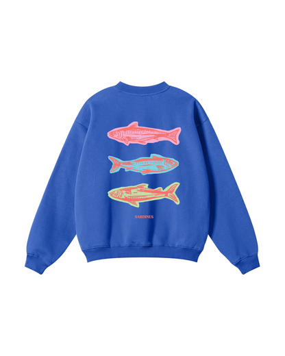 Sardine Trio Coastal Crewneck