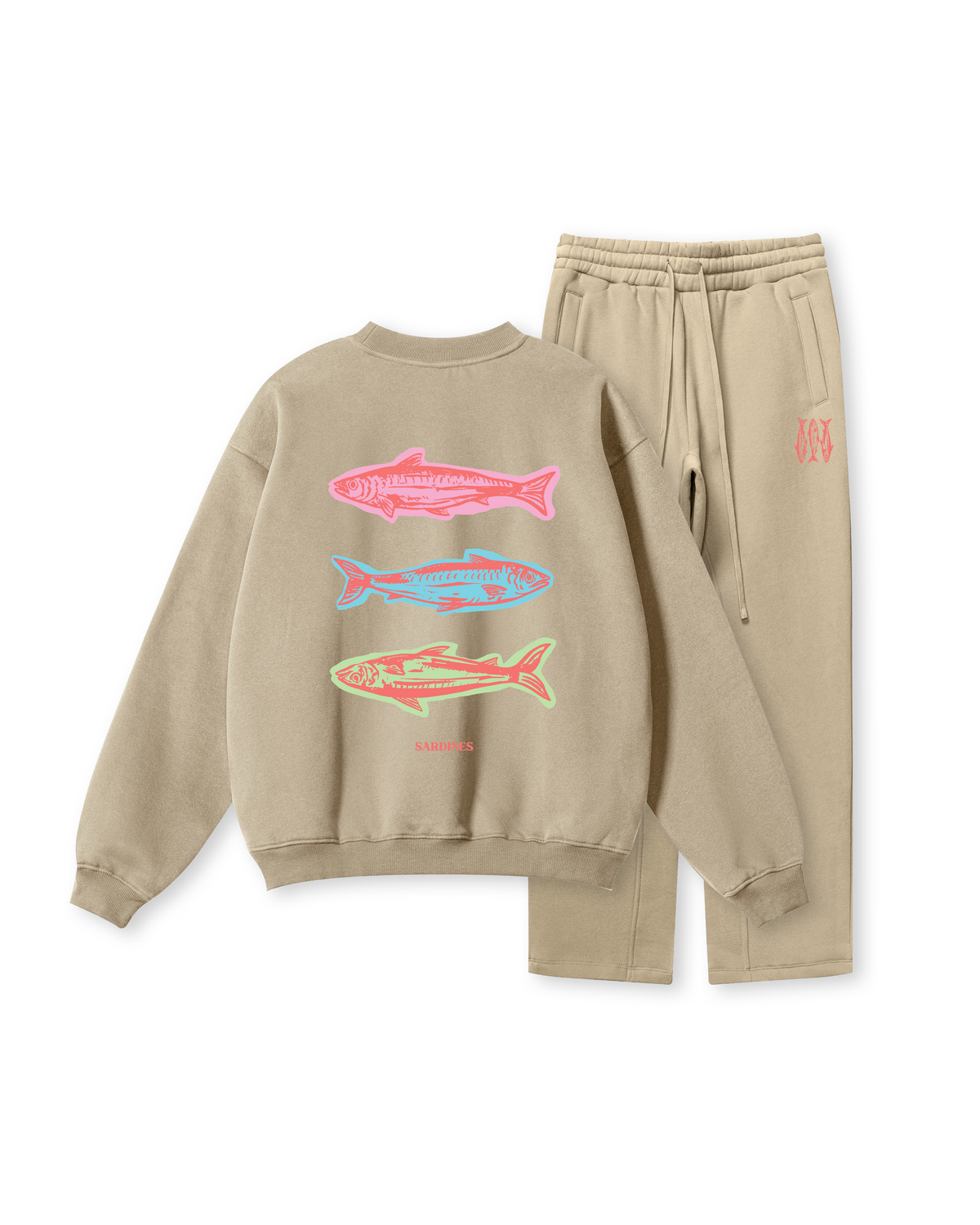 Sardine Trio Coastal Crewneck