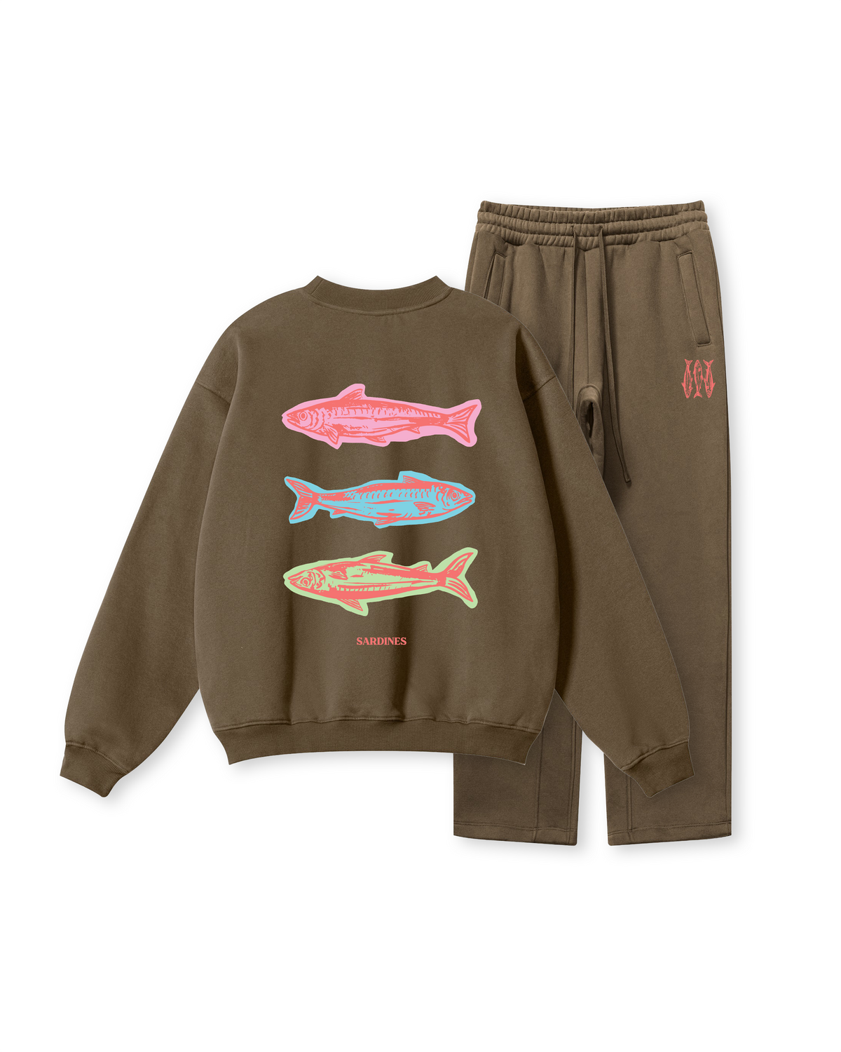 Sardine Trio Coastal Crewneck