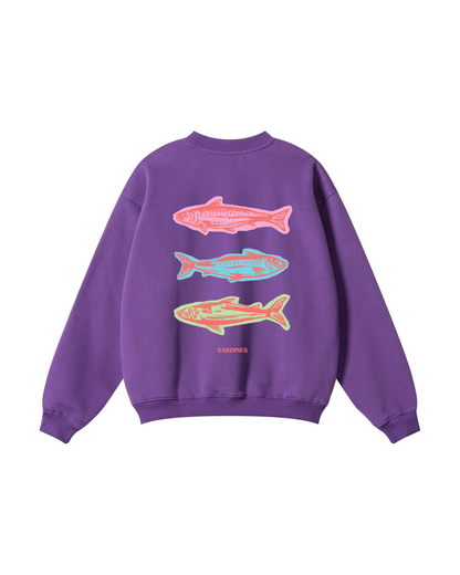 Sardine Trio Coastal Crewneck