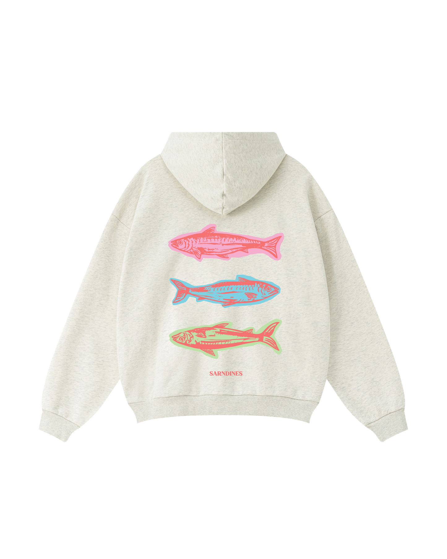 Sardines Coastal Fish Trio Hoodie