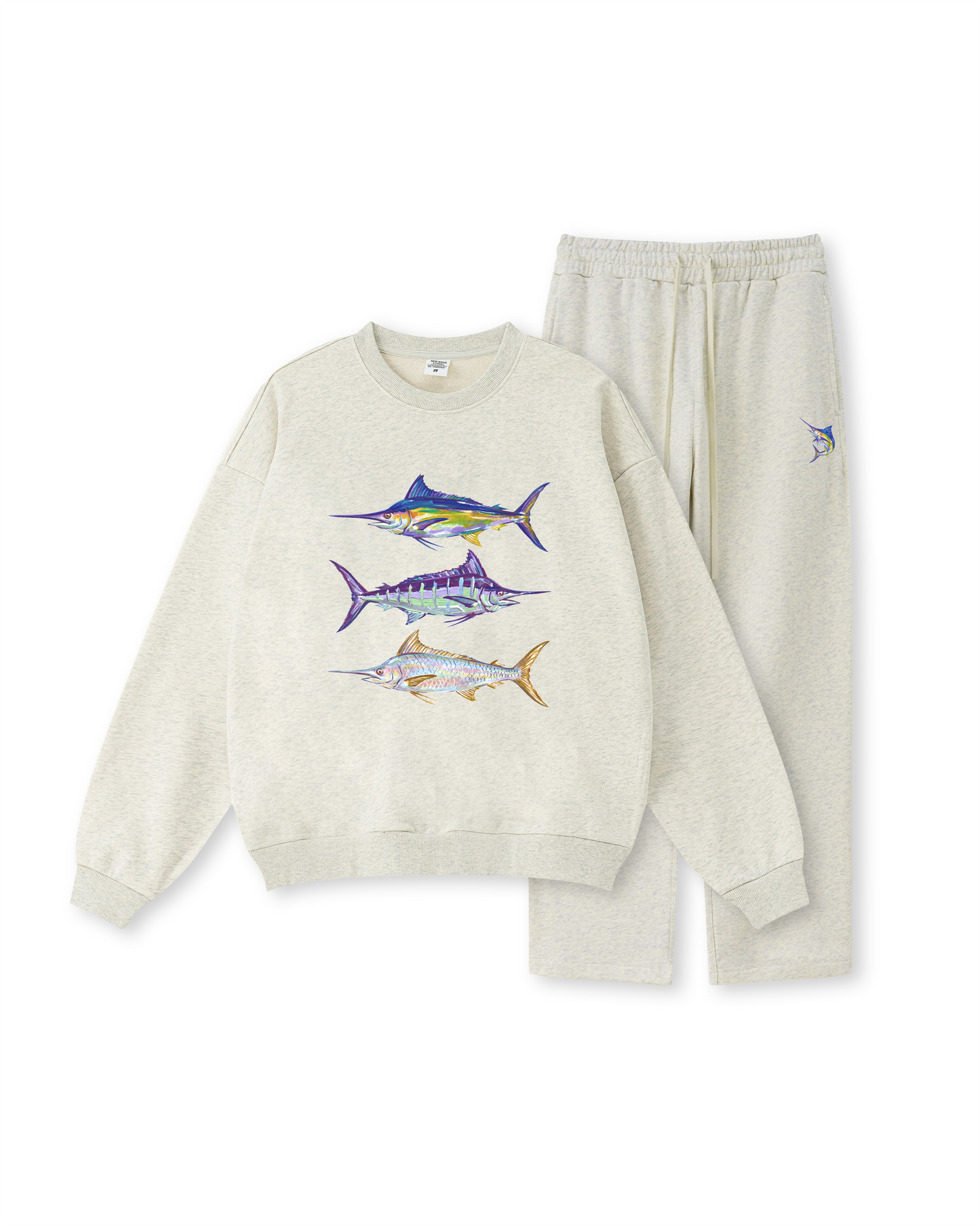 Colorful Marlin Trio Crewneck
