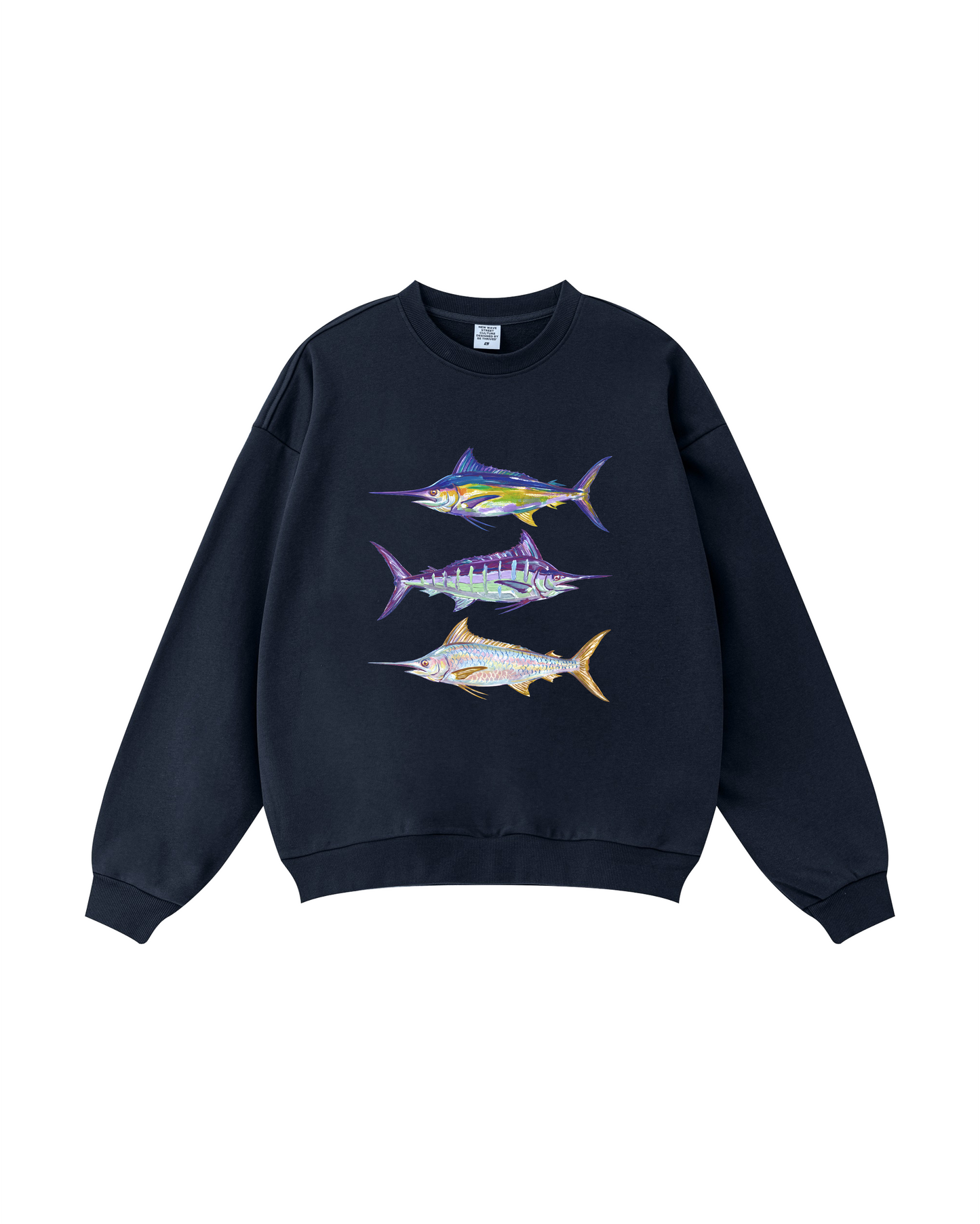 Colorful Marlin Trio Crewneck