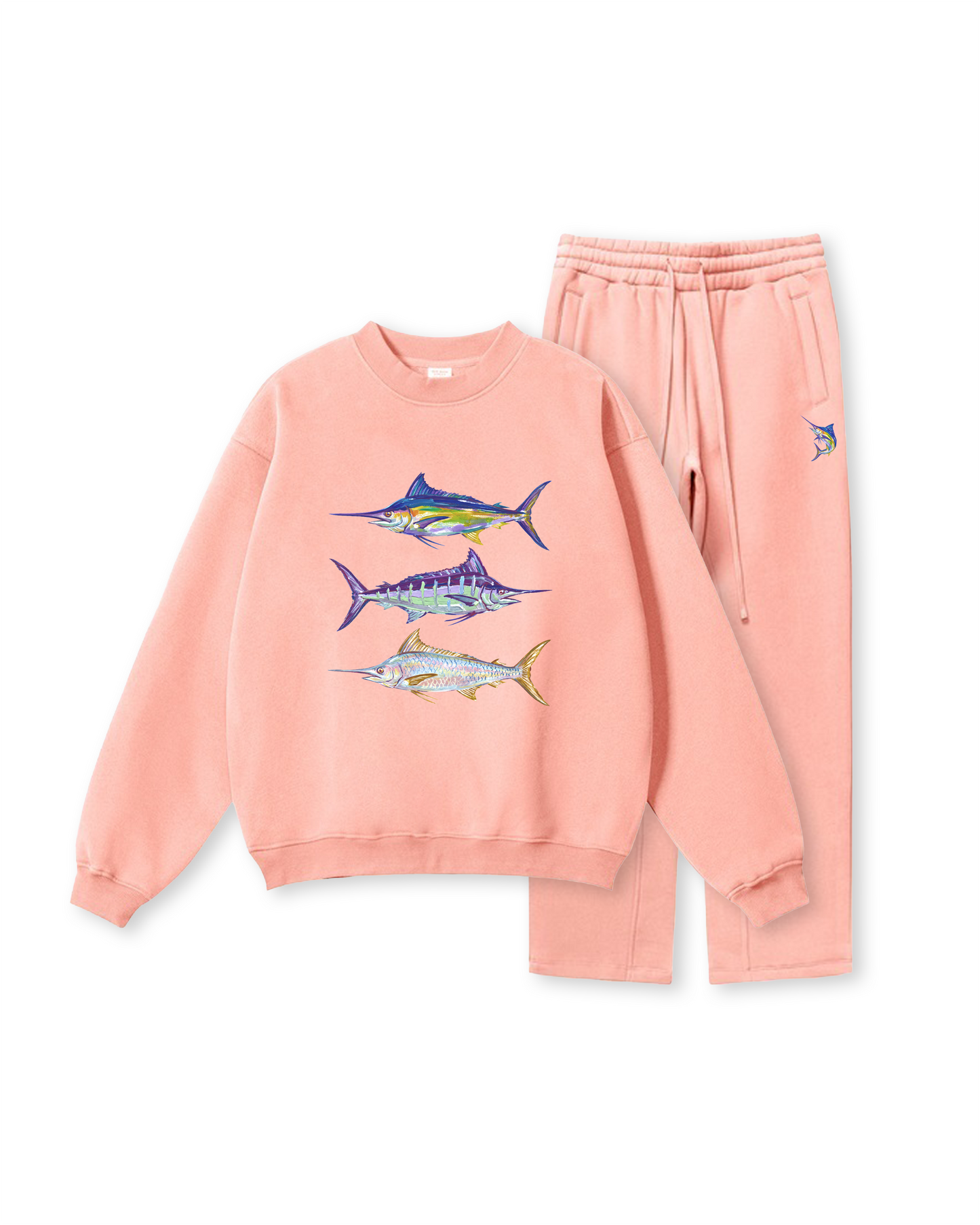 Colorful Marlin Trio Crewneck