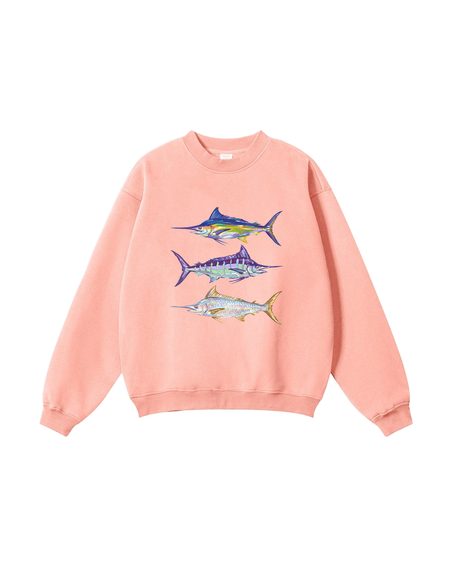 Colorful Marlin Trio Crewneck