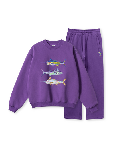 Colorful Marlin Trio Crewneck