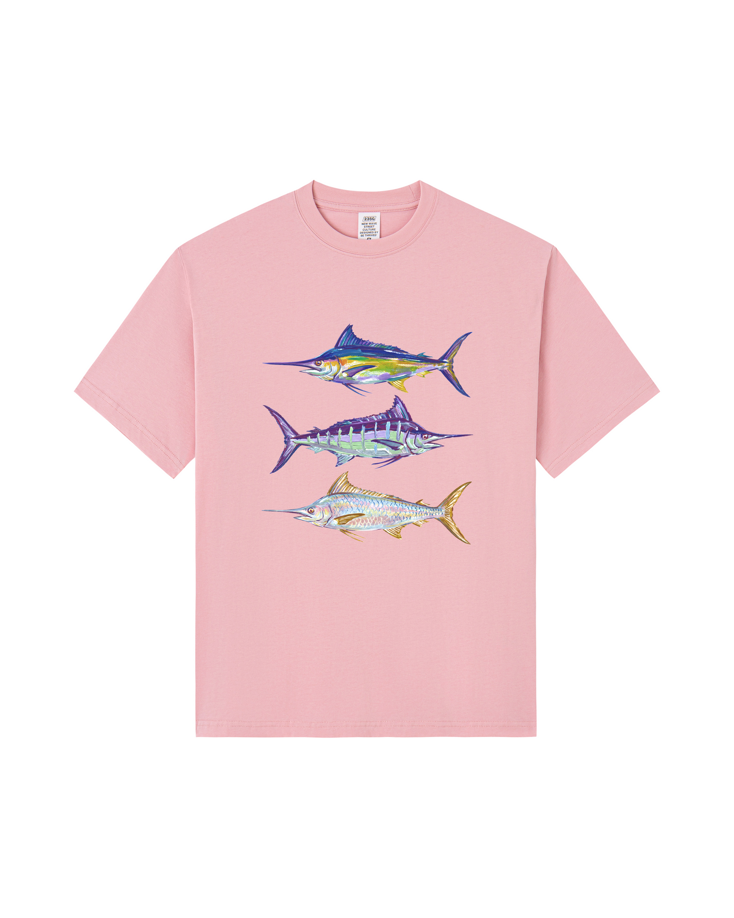 Colorful Marlin Trio Graphic Tee