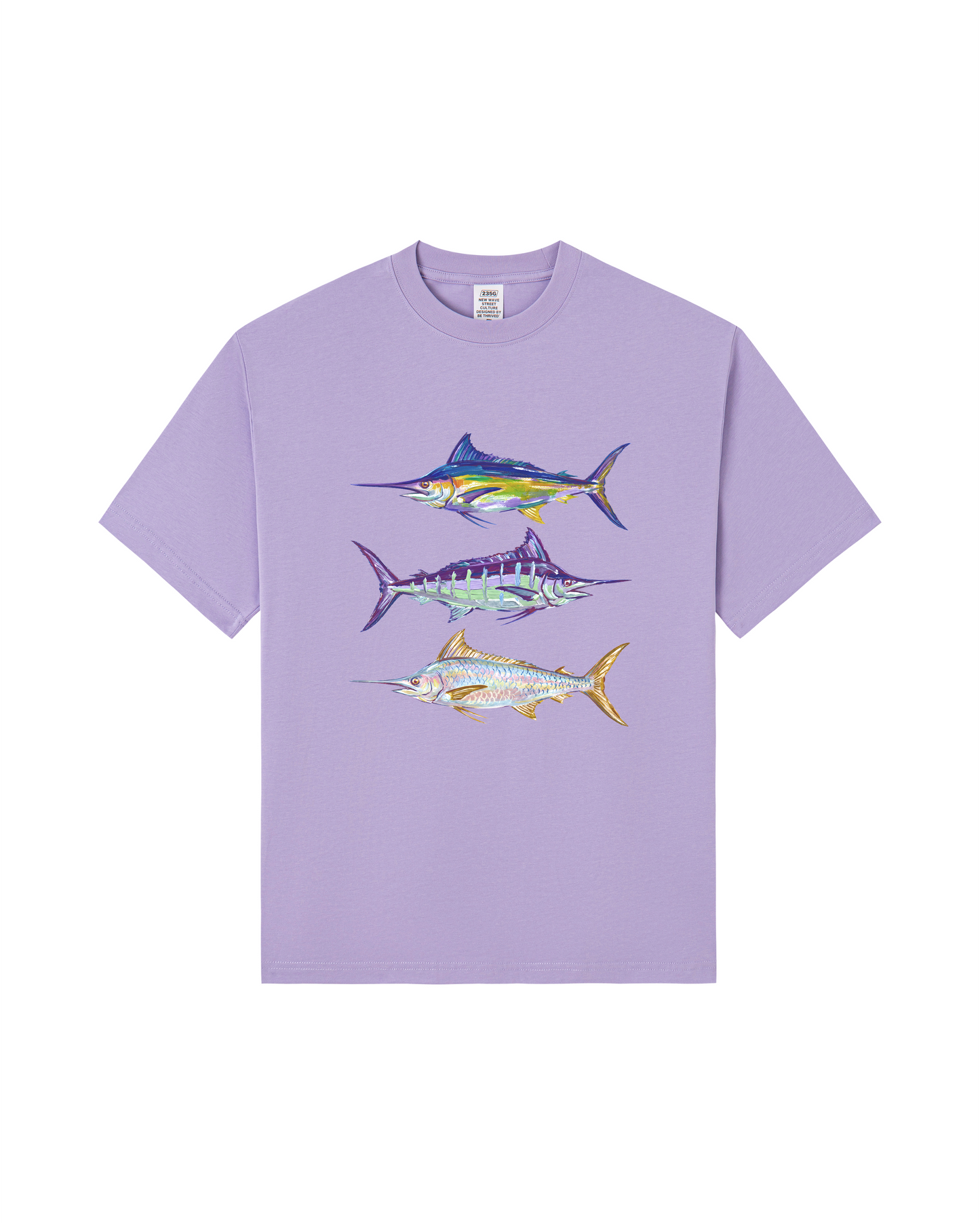 Colorful Marlin Trio Graphic Tee