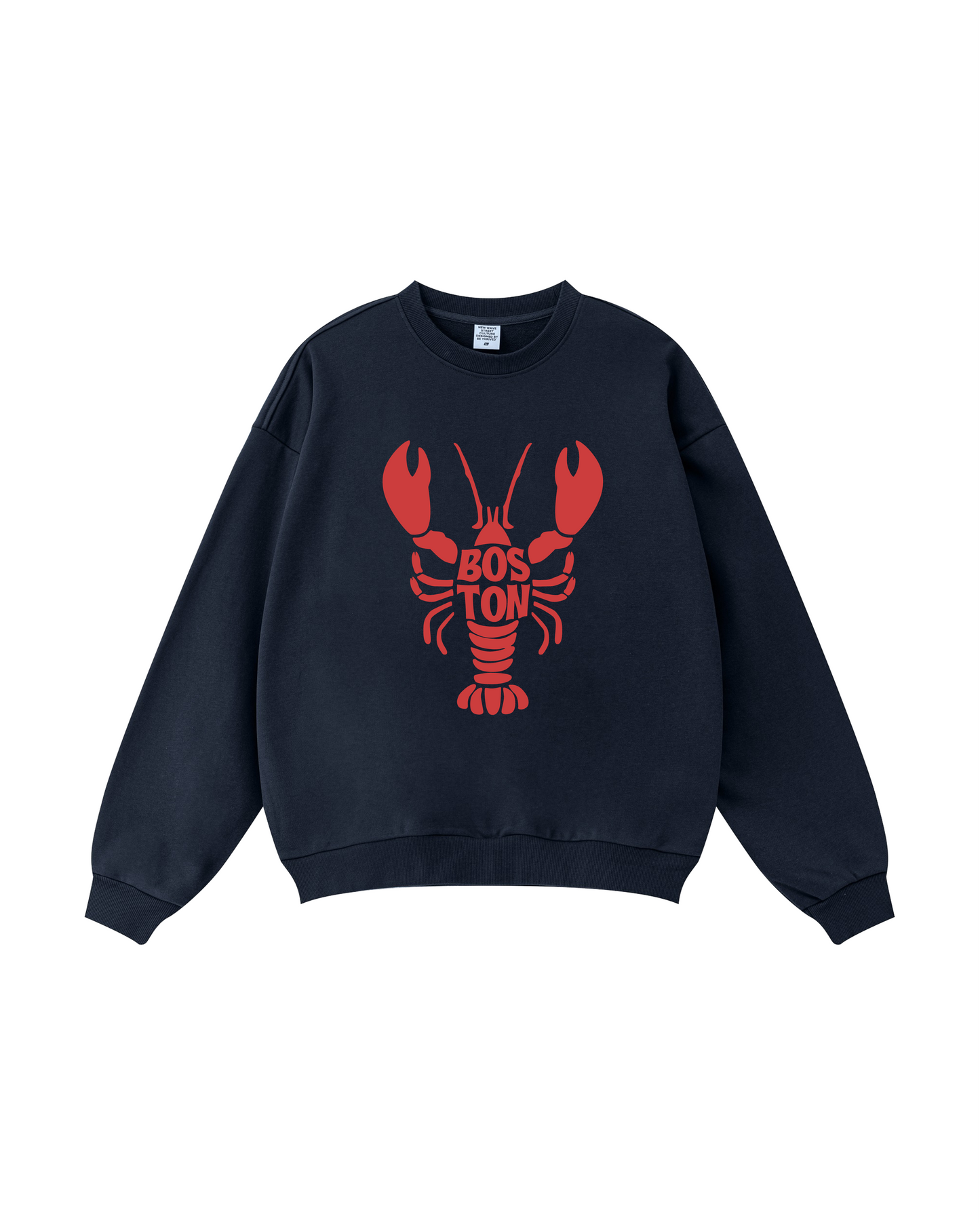 Boston Lobster Coastal Crewneck