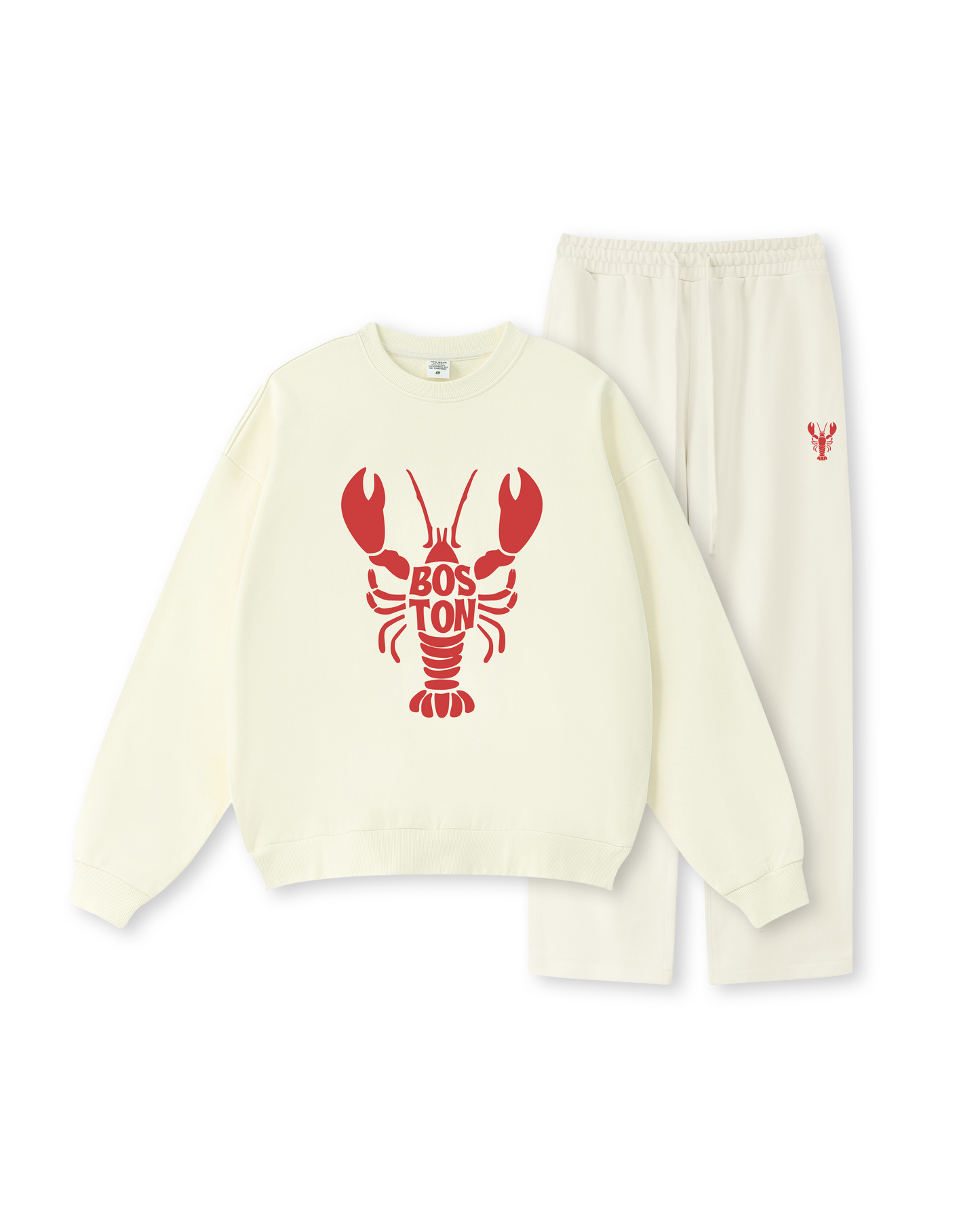 Boston Lobster Coastal Crewneck