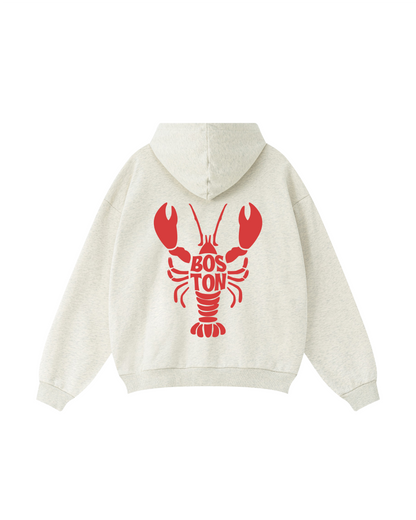 Boston Lobster Coastal Hoodie