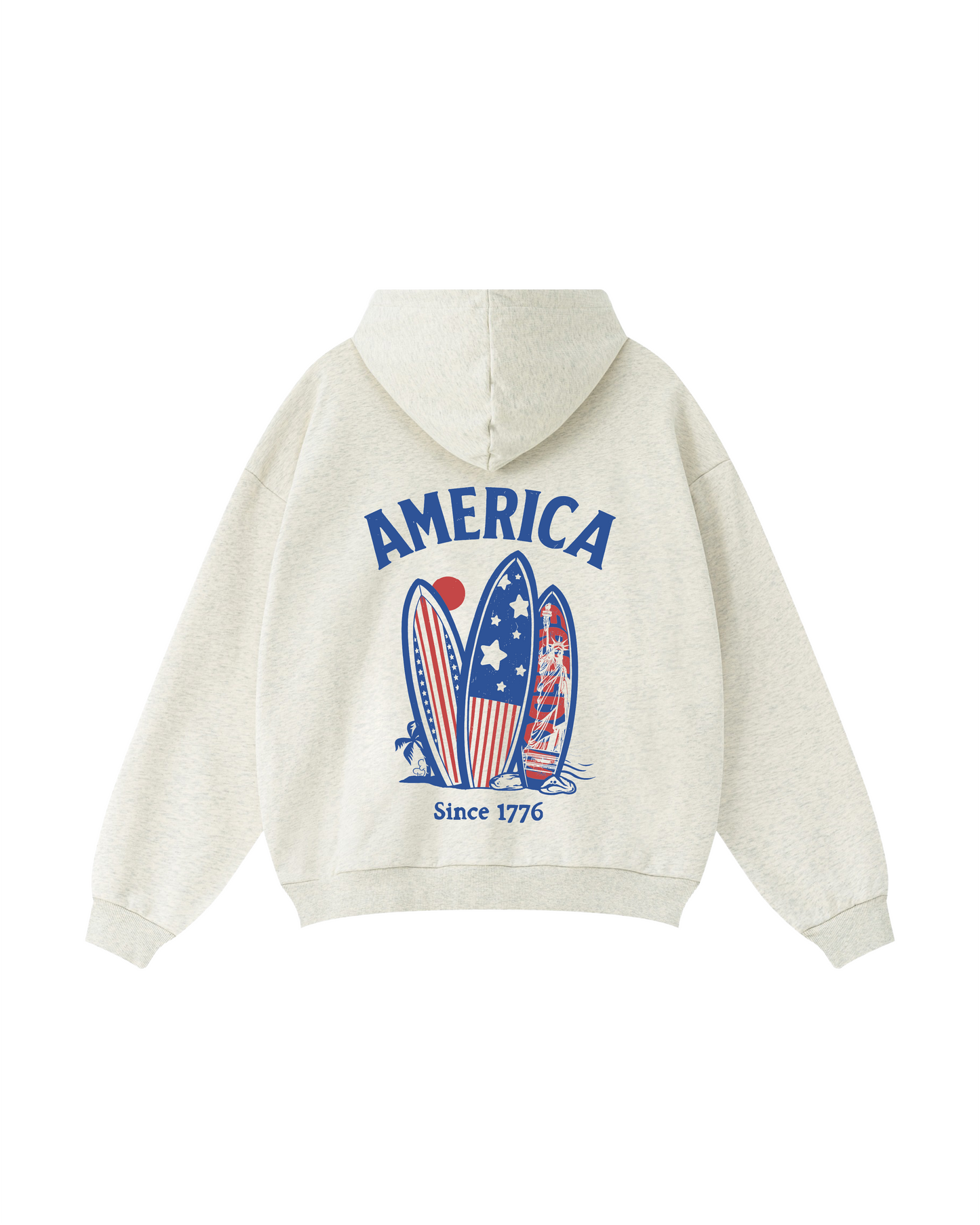 America Since 1776 Surf Hoodie