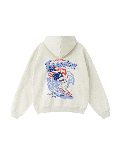 The Tide of Freedom Surf Hoodie
