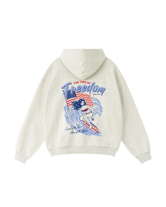 The Tide of Freedom Surf Hoodie