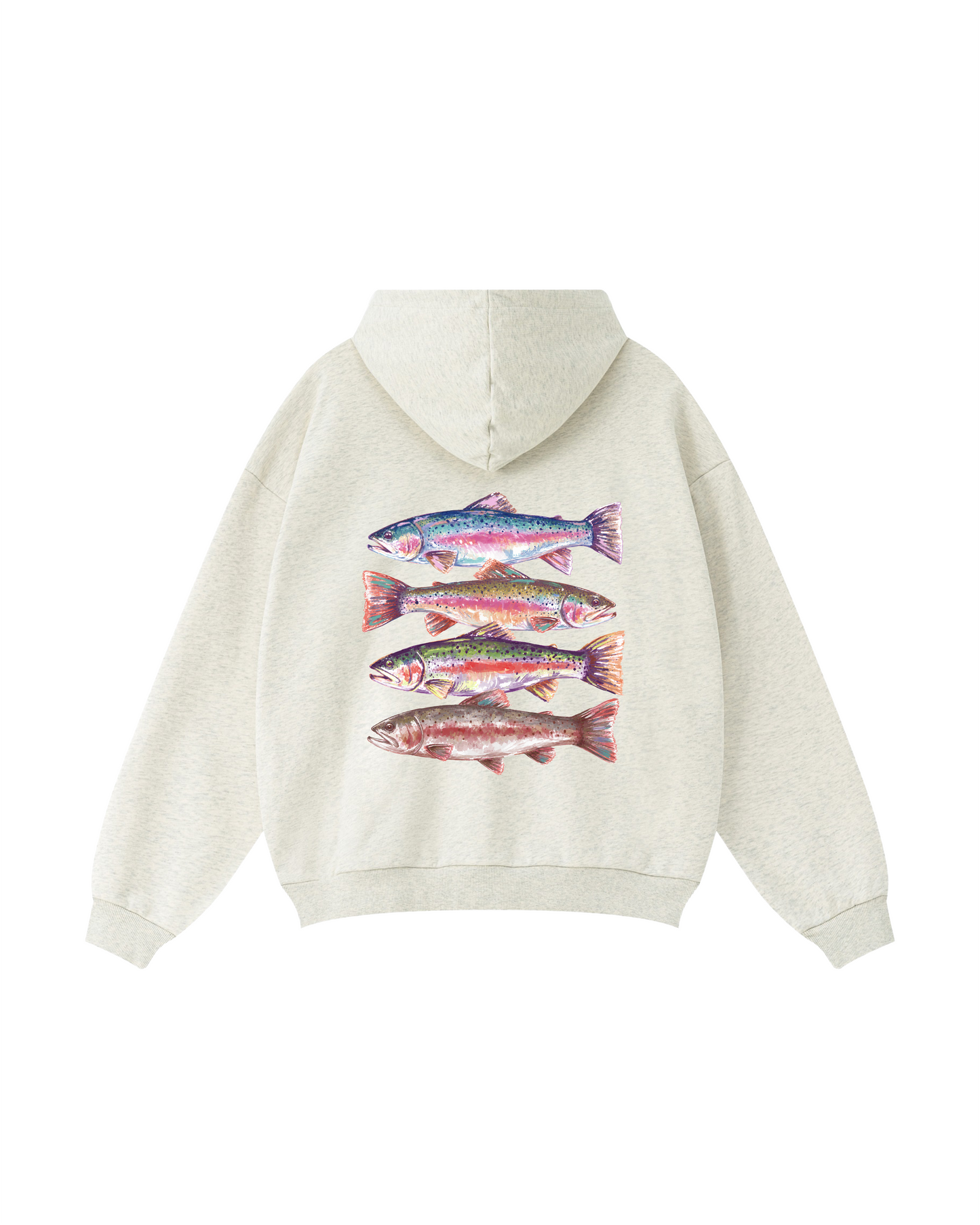 River Whispers Trout Hoodie