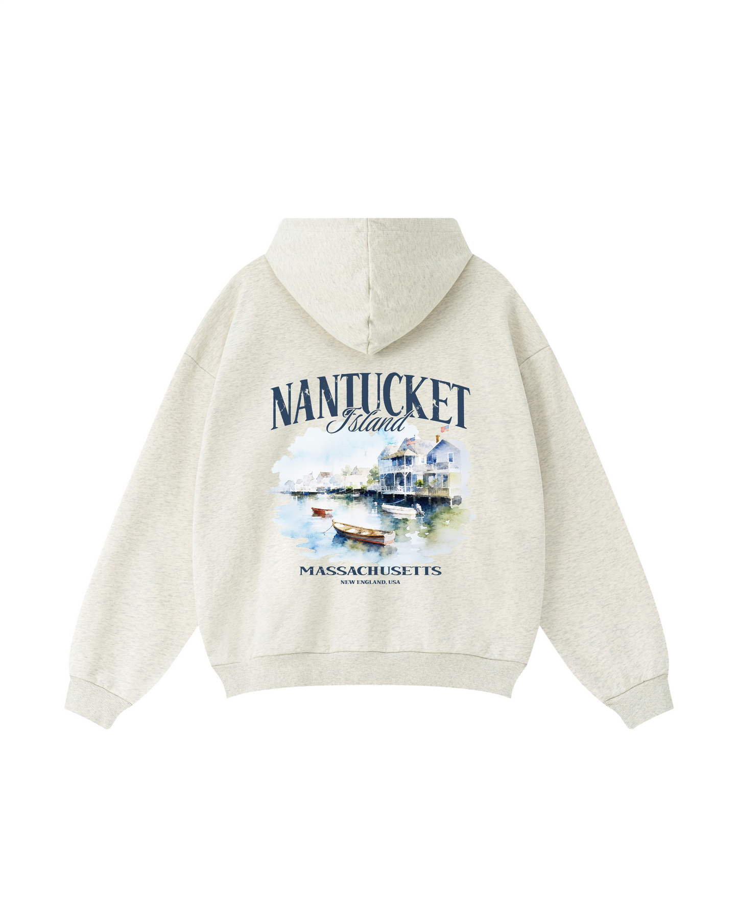 Nantucket Island Coastal Hoodie