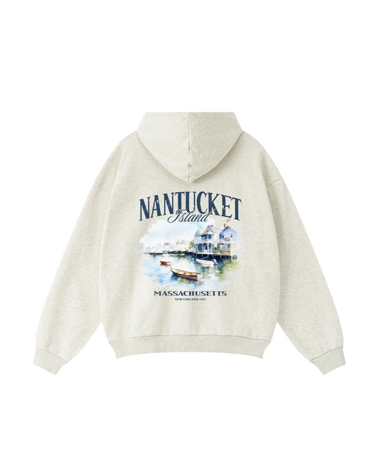 Nantucket Island Coastal Hoodie