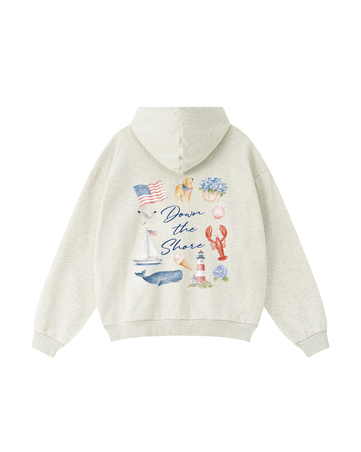 Down the Shore Coastal Memories Hoodie