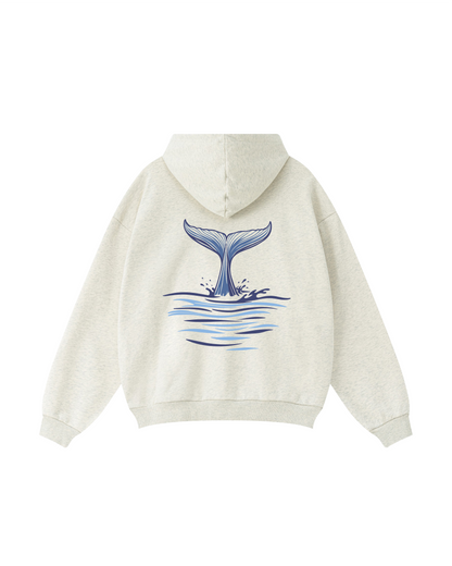 Whale Tail Ocean Memories Hoodie