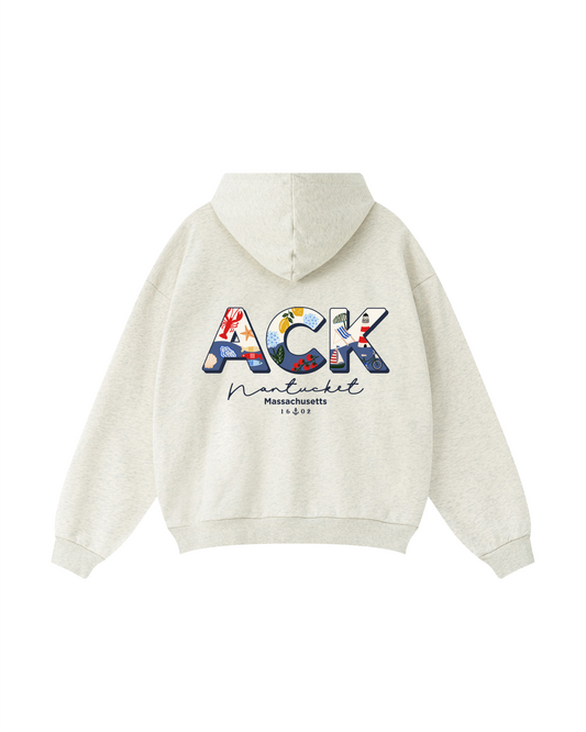 Nantucket Coastal Icons Hoodie