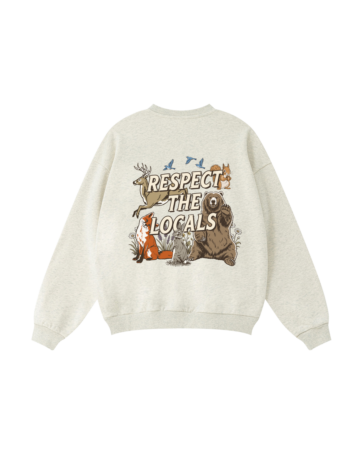 Respect the Locals Wildlife Crewneck
