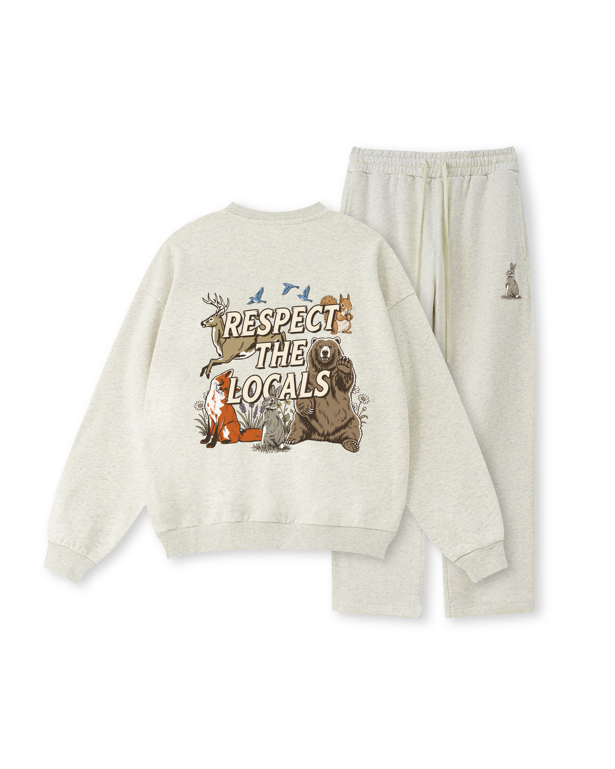 Respect the Locals Wildlife Crewneck