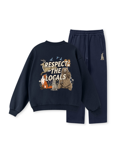 Respect the Locals Wildlife Crewneck