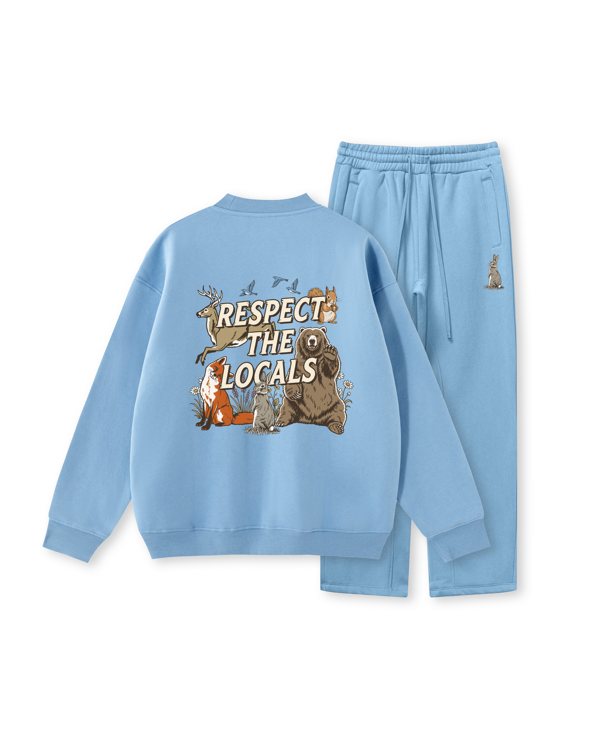 Respect the Locals Wildlife Crewneck