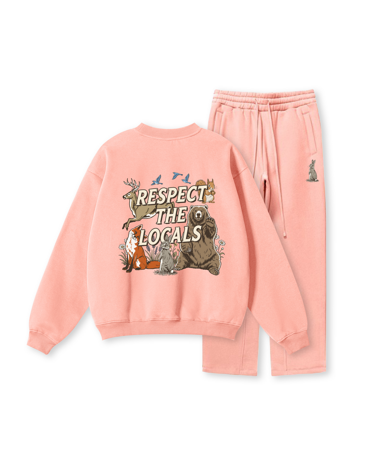 Respect the Locals Wildlife Crewneck