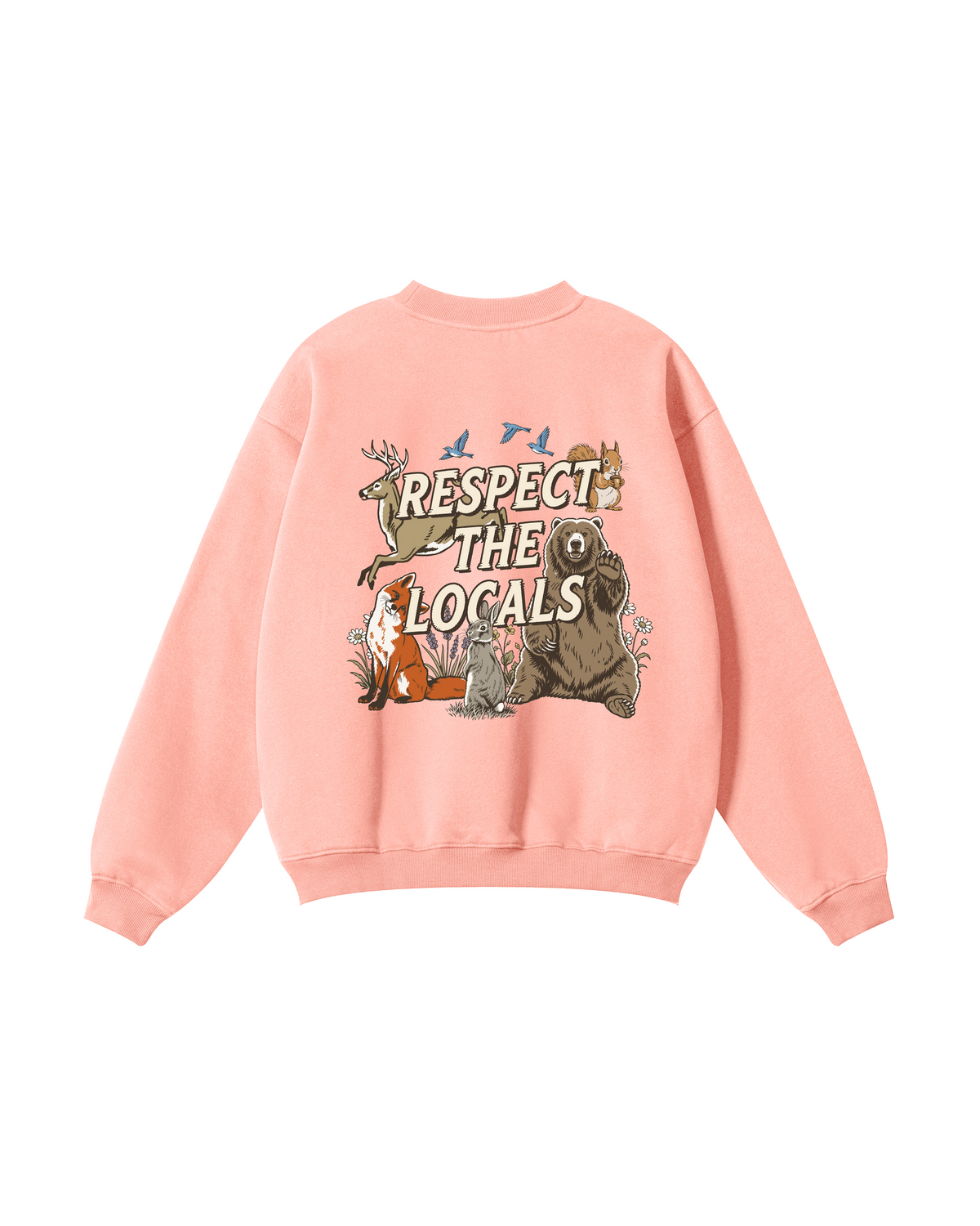 Respect the Locals Wildlife Crewneck