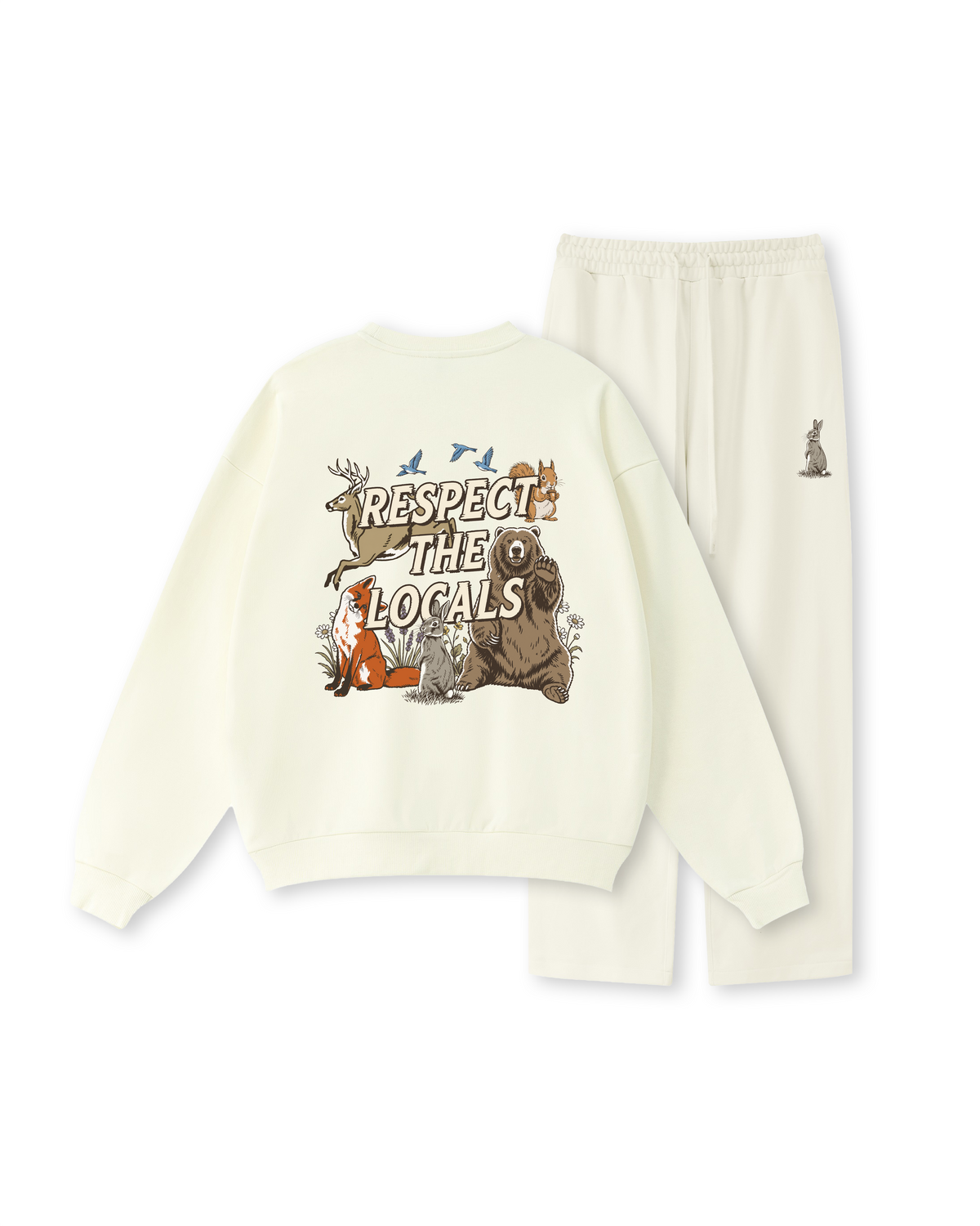 Respect the Locals Wildlife Crewneck