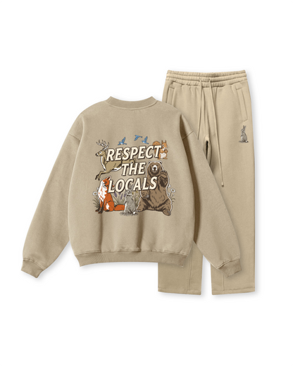 Respect the Locals Wildlife Crewneck