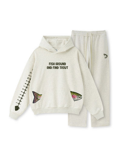 Fish Around And Find Trout Hoodie