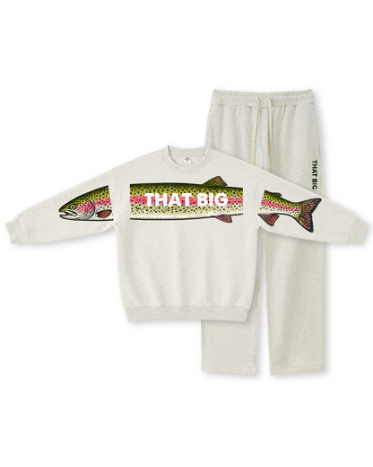 That Big Rainbow Trout Crewneck Sweatshirt