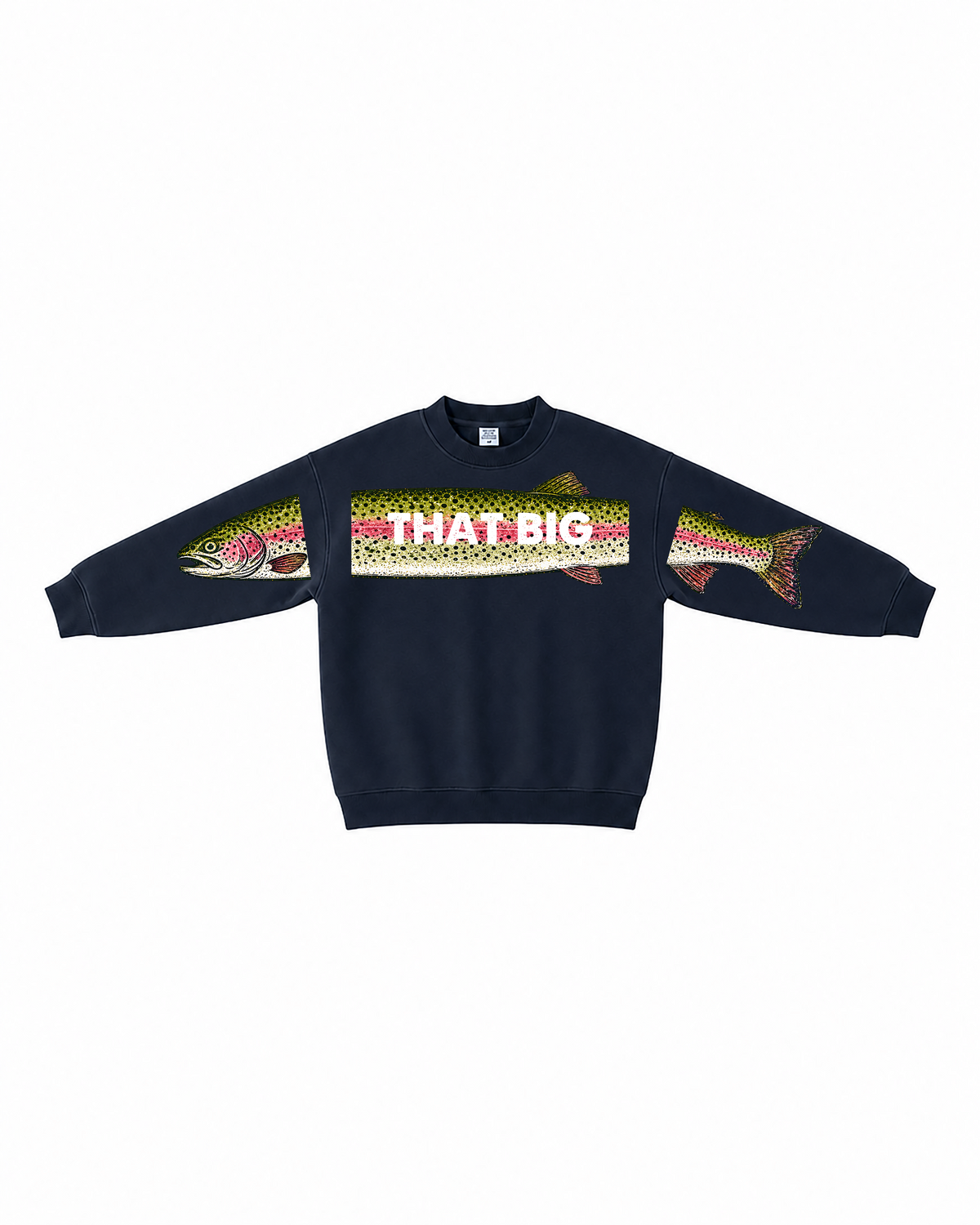 That Big Rainbow Trout Crewneck Sweatshirt