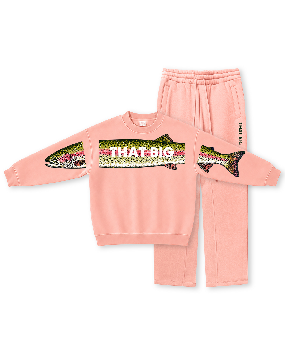 That Big Rainbow Trout Crewneck Sweatshirt