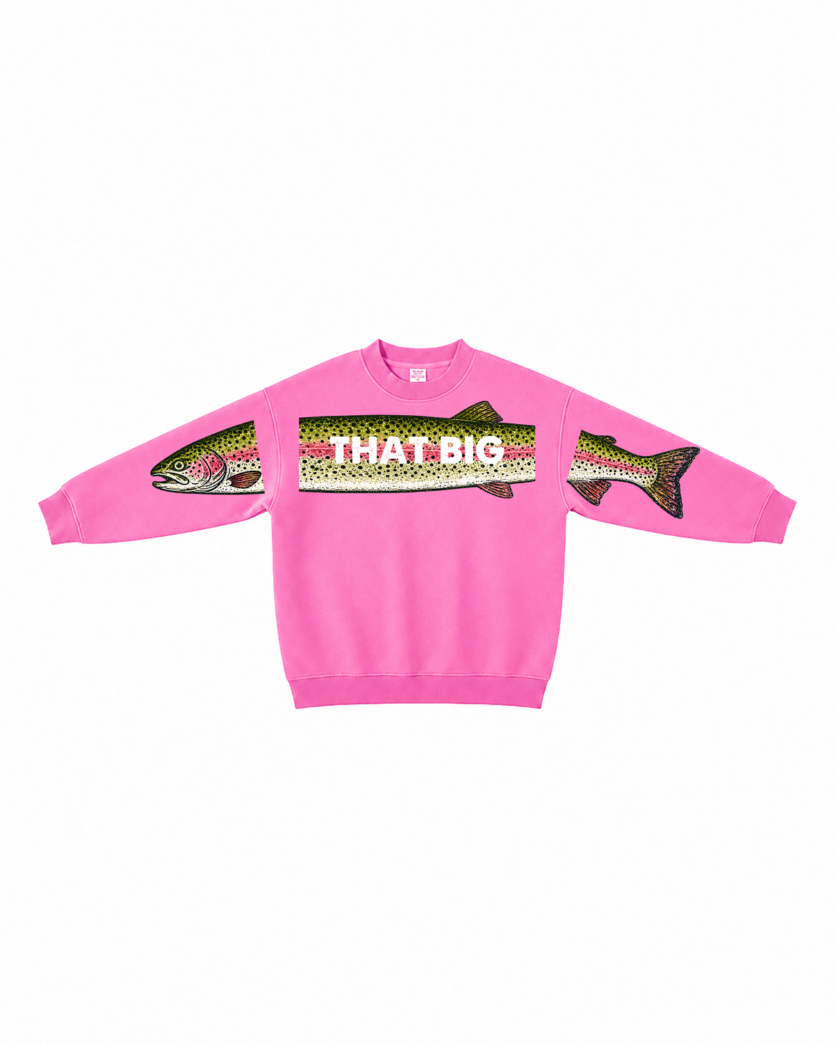 That Big Rainbow Trout Crewneck Sweatshirt