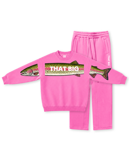 That Big Rainbow Trout Crewneck Sweatshirt