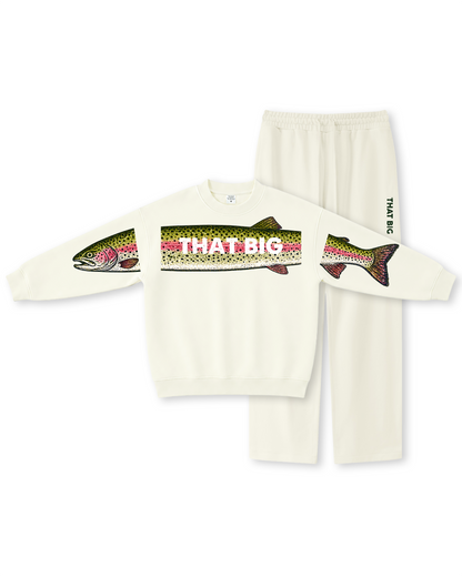 That Big Rainbow Trout Crewneck Sweatshirt