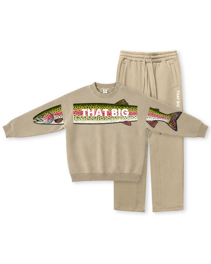 That Big Rainbow Trout Crewneck Sweatshirt