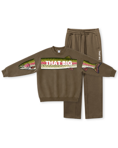 That Big Rainbow Trout Crewneck Sweatshirt
