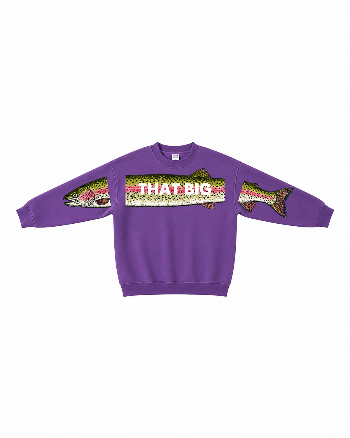 That Big Rainbow Trout Crewneck Sweatshirt