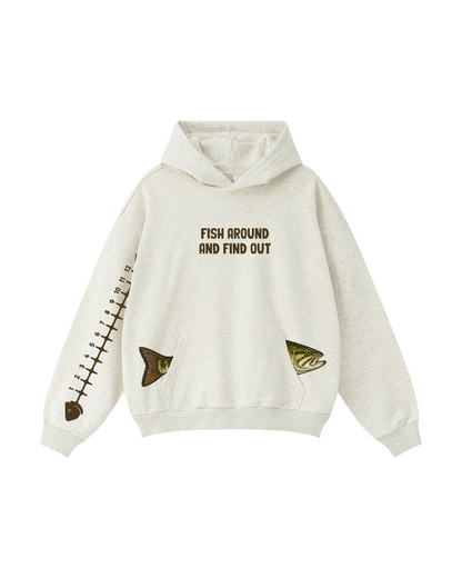 Fish Around and Find Out Smallmouth Bass Hoodie