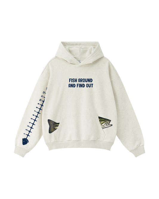 Fish Around and Find Out Large Mouth Bass Hoodie