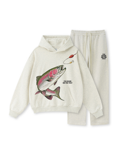 Fish Around And Find Trout Hoodie