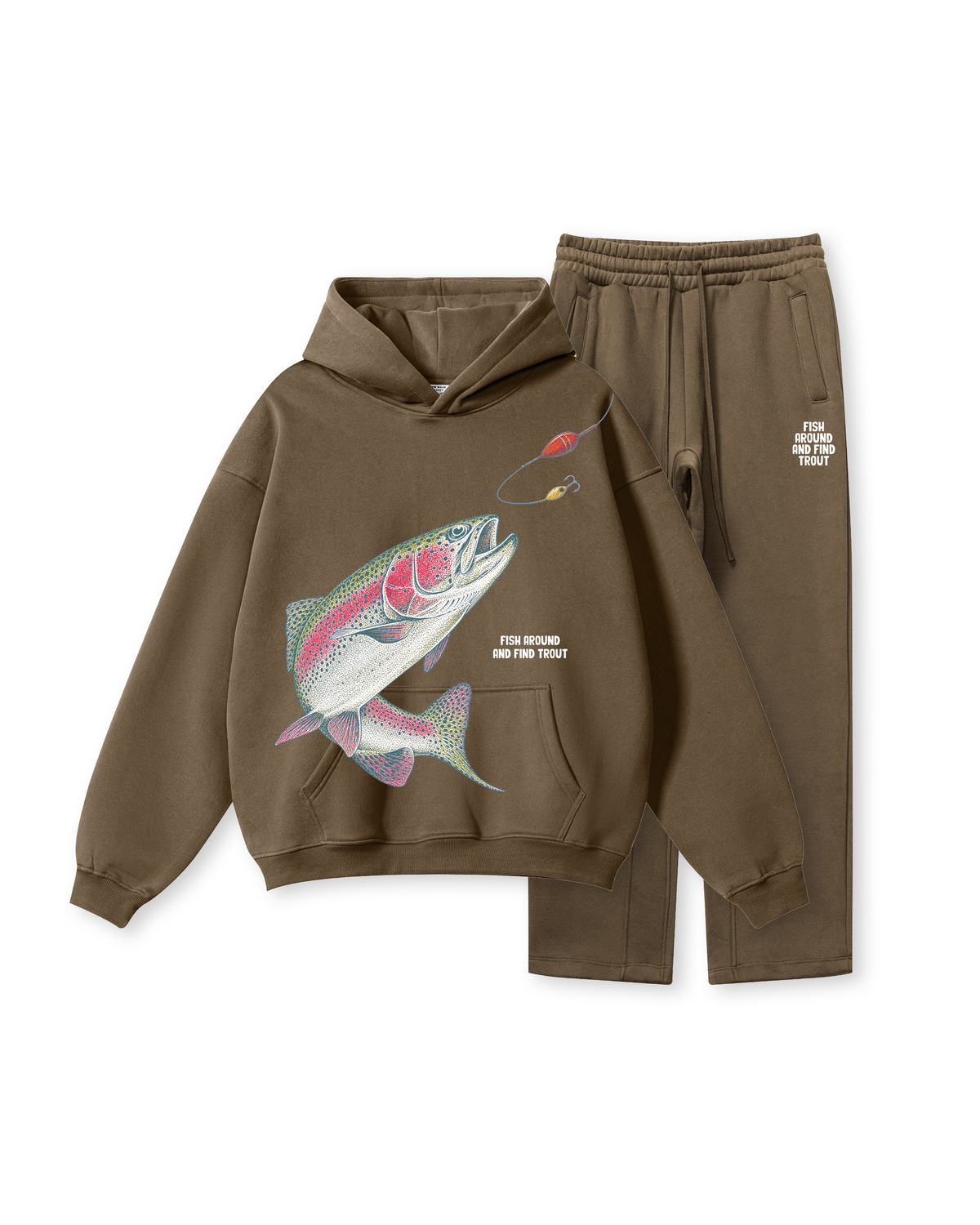 Fish Around And Find Trout Hoodie