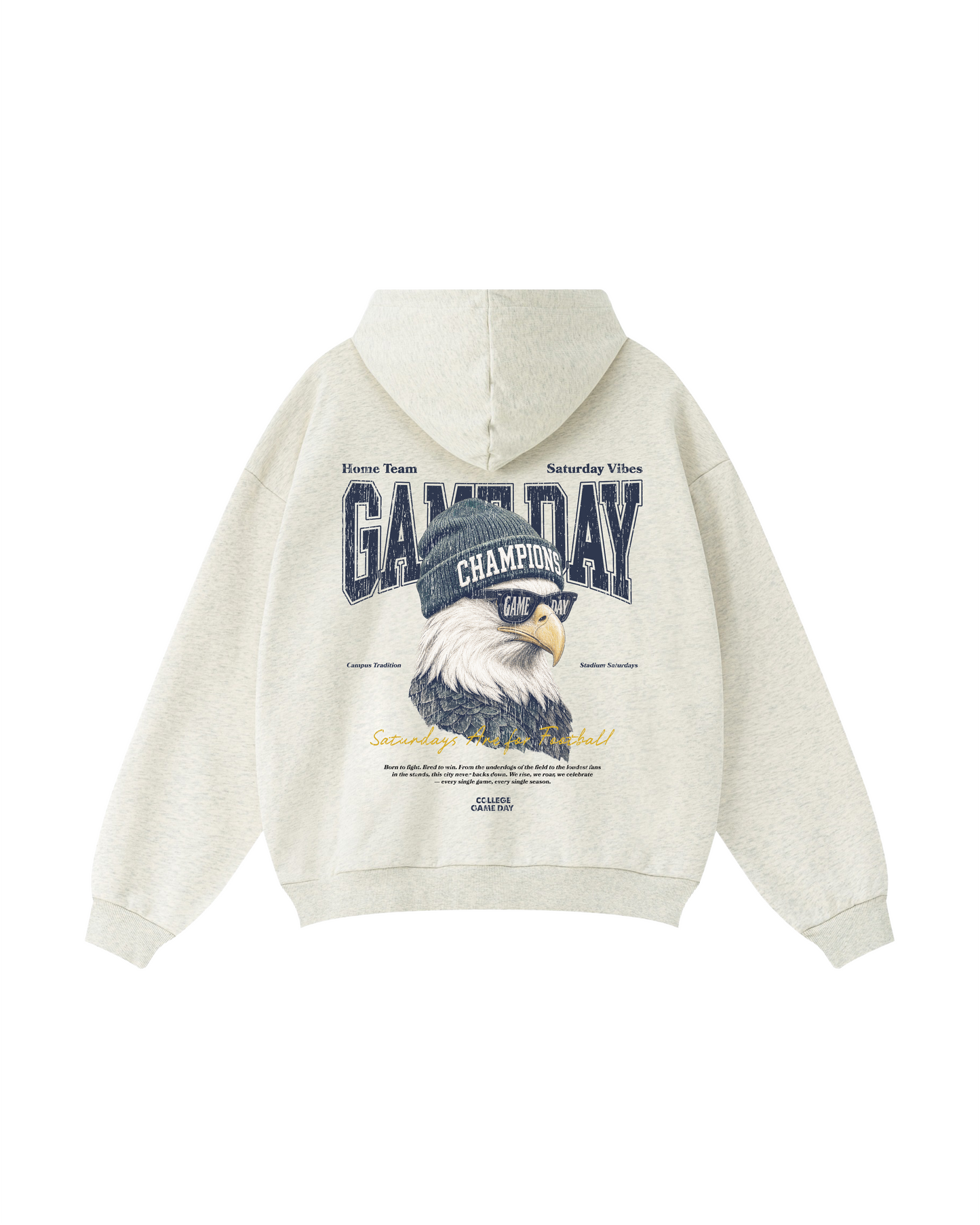 Saturday Game Day Eagle Hoodie